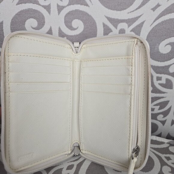 Coach Signature Canvas Wristlet with Mobile Case - Picture 3 of 4